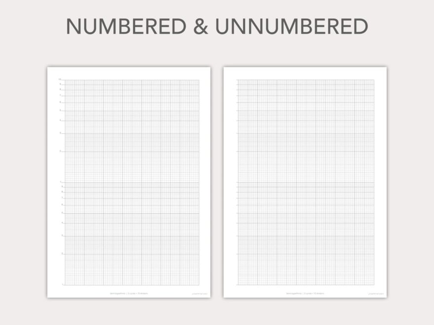 Logarithmic Graph Paper Templates semi log Log log PDF Digital Printable Etsy