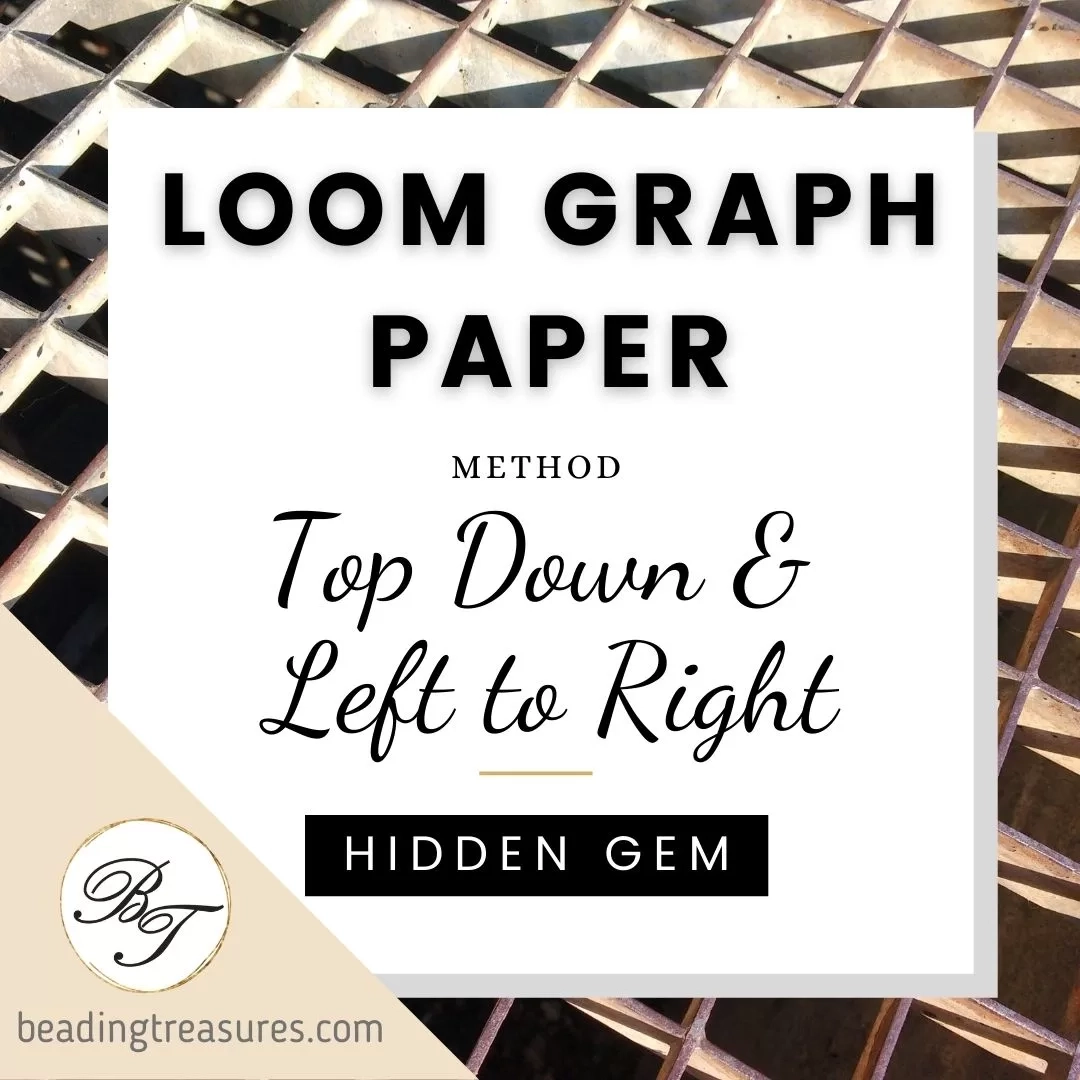 Loom Graph Paper Top Down Left To Right Method Beading Treasures Loom Graph Paper Top Down Left To Right Method Beading Treasures