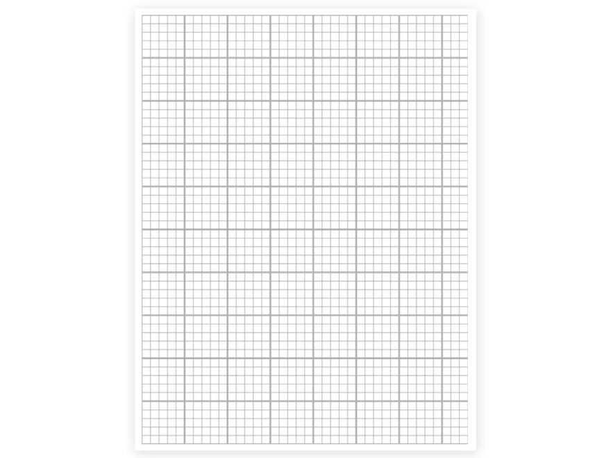 Loose Leaf Colored Graph Paper Refill Standard Letter Size Notebook Paper Pack Of 25 50 Pages Pre Punched Options