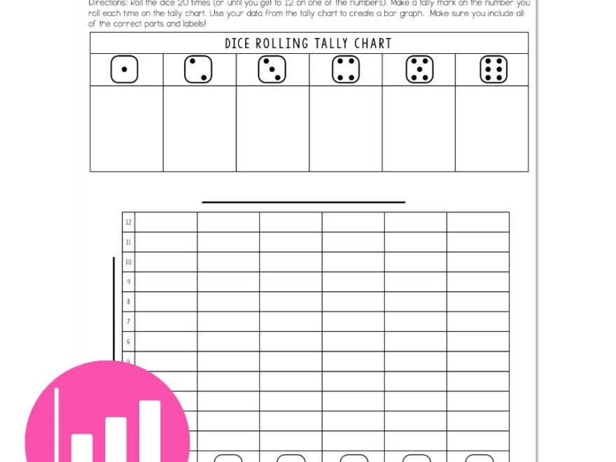 Lucky To Learn Math Lesson 6 1 Read And Create Bar Graphs Differentiation Data And Dice Lucky Little Learners