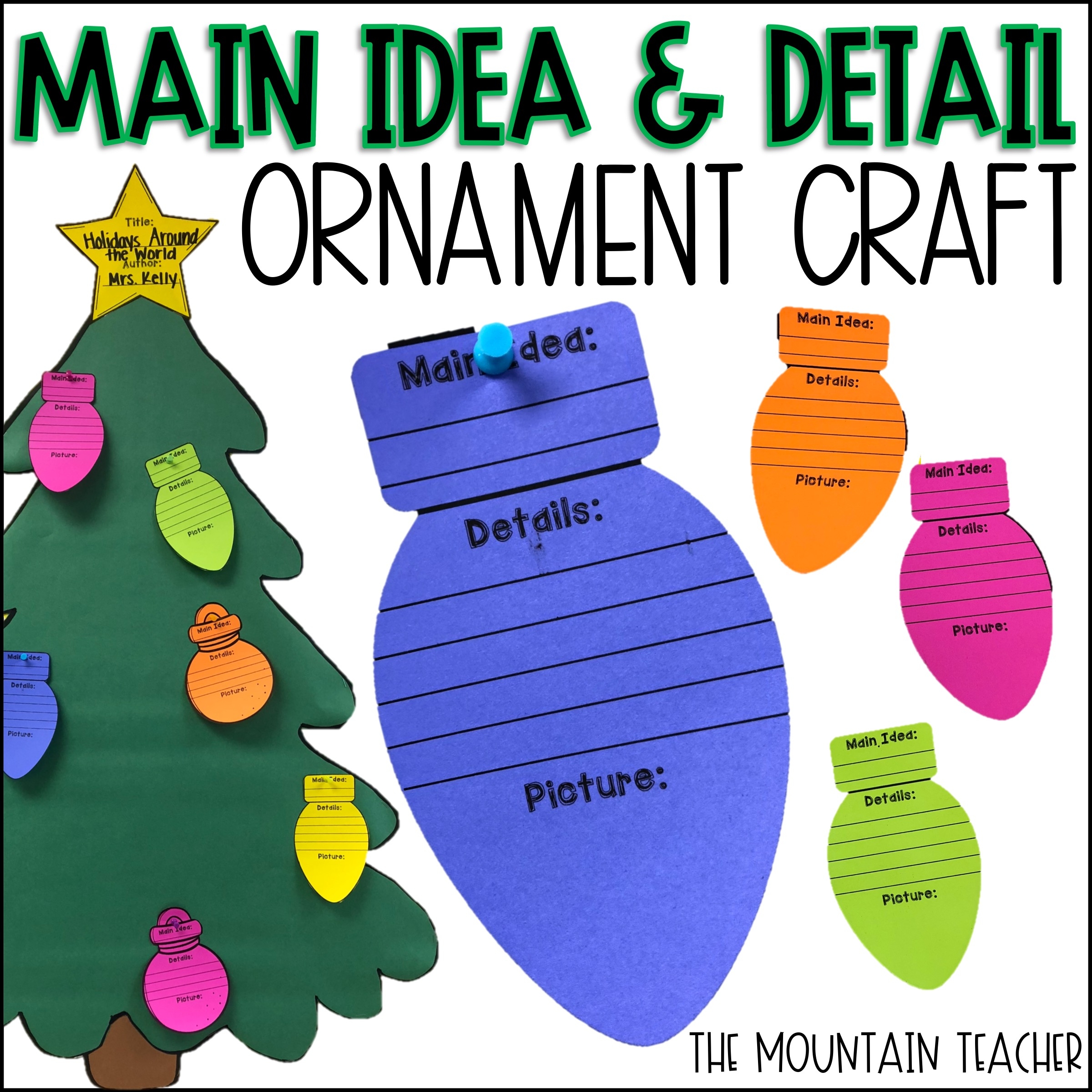 Graphic Organisers For Christmas