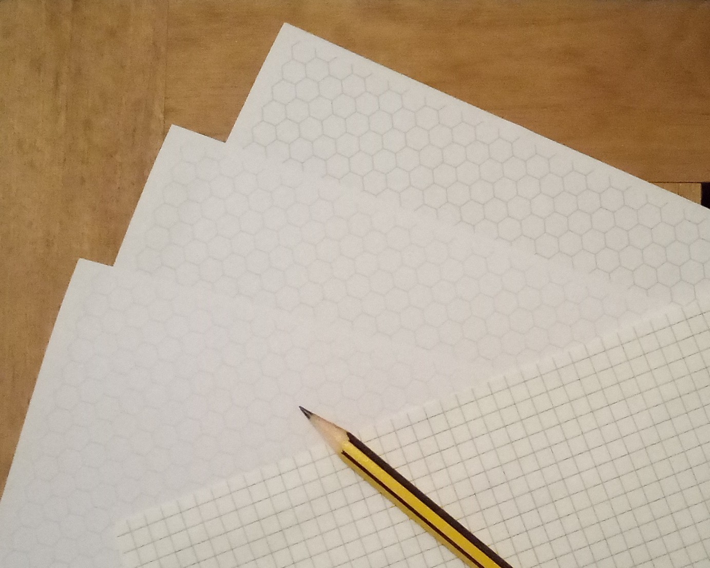 Drawing A Hexagon On Graph Paper