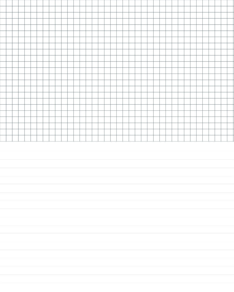 Math Notebook Graph Paper College Ruled Colorful Pixels Squidmore Company Stationery