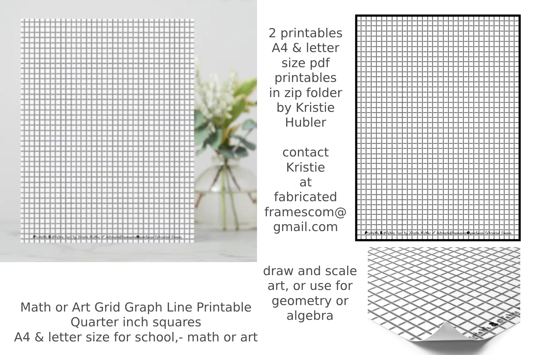 Math Or Art Grid Graph Line Printable Paper Download 2 Pdf Printables A4 And Letter Size Classful