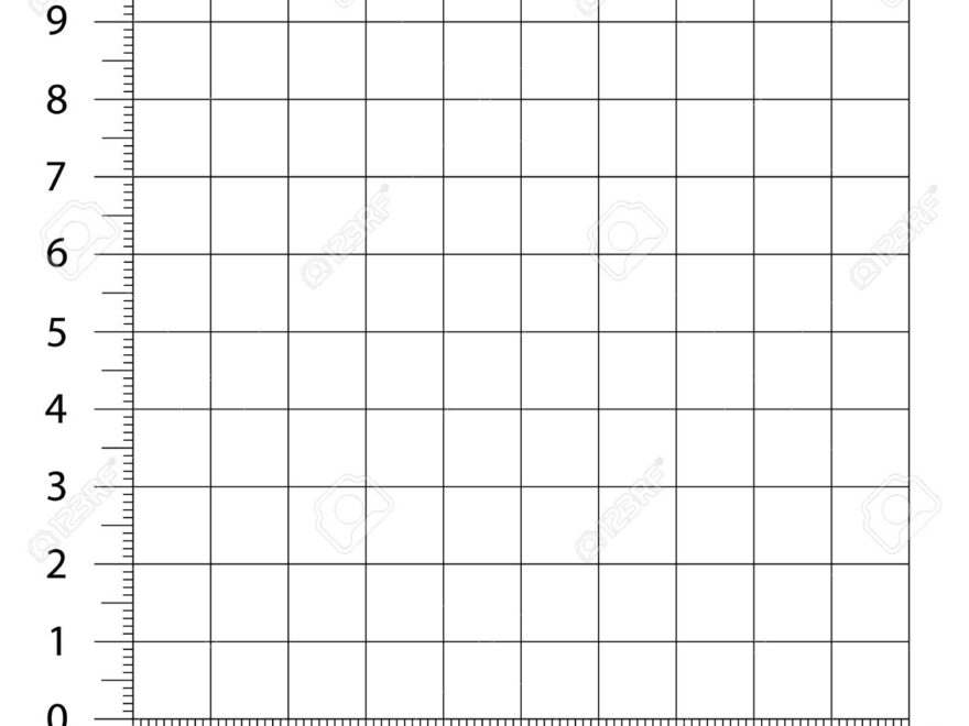 Measured Grid Graph Plotting Grid Corner Ruler With Sets Of Measurement Numbers Isolated On The White Background Vector Graph Paper Template Background Royalty Free SVG Cliparts Vectors And Stock Illustration Image 124781618