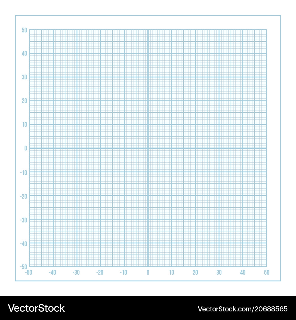 Metric Graph Paper Royalty Free Vector Image VectorStock