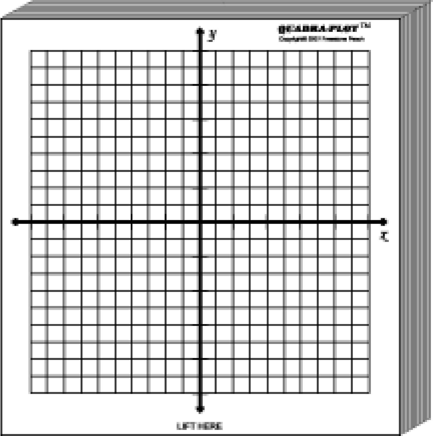 Graph Paper Template With X Y Axis