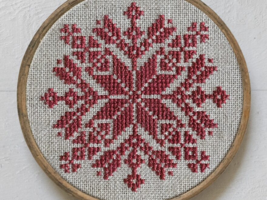 Mirror Mirror Modern Folk Embroidery