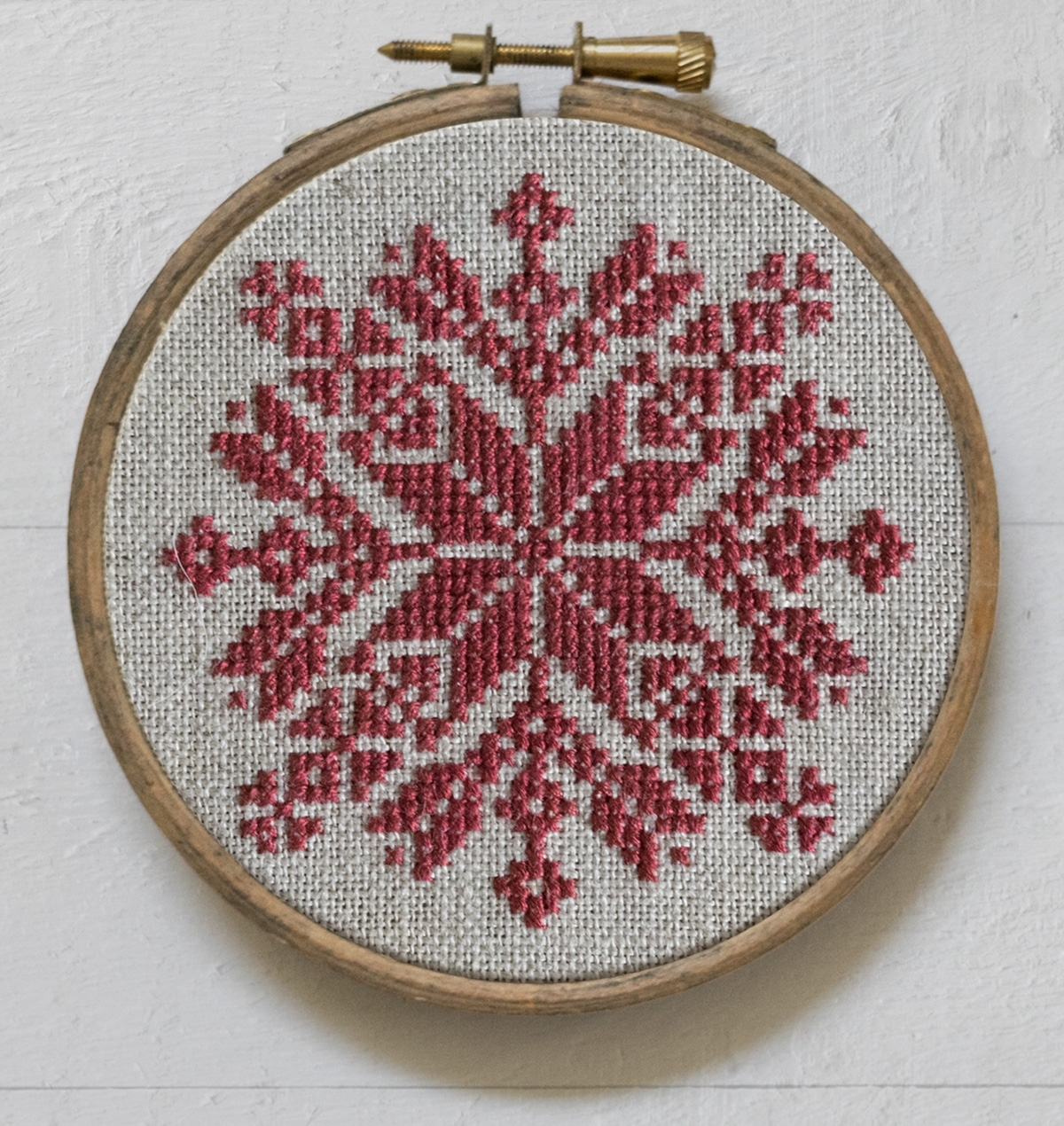 Mirror Mirror Modern Folk Embroidery