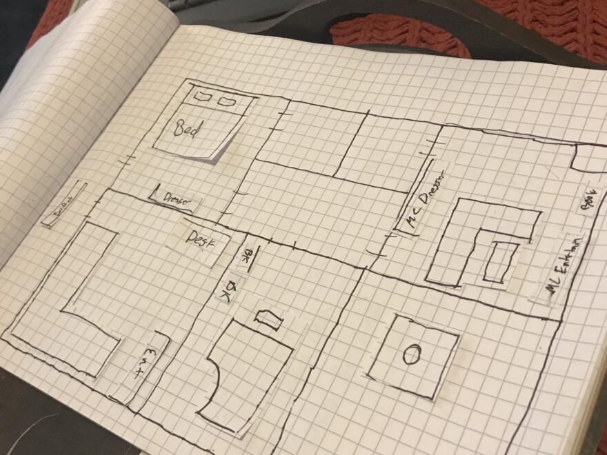 My Boyfriend s Mapping Out Our Furniture For Our New House On Graph Paper R mildlyinteresting