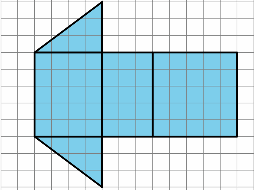 Nets Of Rectangular Prisms On Graph Paper Unit 1 Lesson 14 Nets And Surface Area Answer Key Clipart Large Size Png Image PikPng