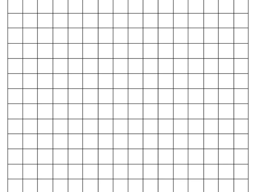 One half Inch Graph Paper Etsy