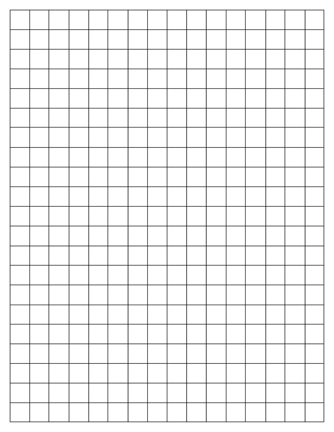 One half Inch Graph Paper Etsy
