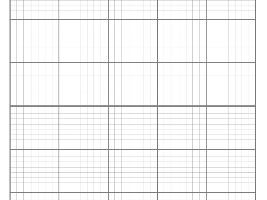 Online Printable Crochet Graph Paper Template