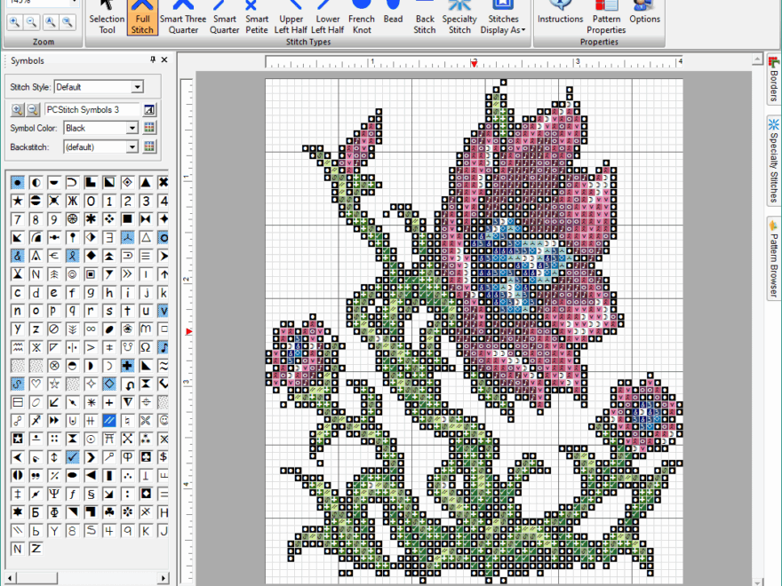 PCStitch Basics Turning Pixel Art Into Cross Stitch Sirious Stitches