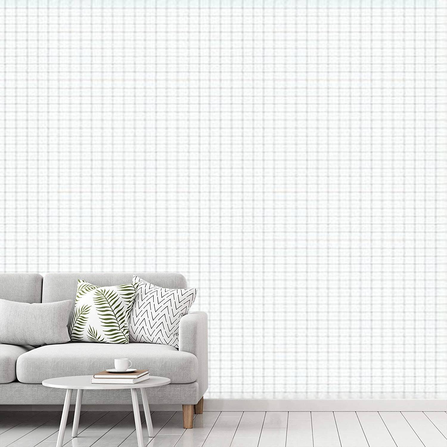 Peel And Stick Wallpaper Thin Line GRAP Paper Grid Lines Plotting Paper Texture Squares Self Adhesive Removable And Contact Paper For Room Home Bedroom Living Room Decoration Mural Wall Paper Amazon