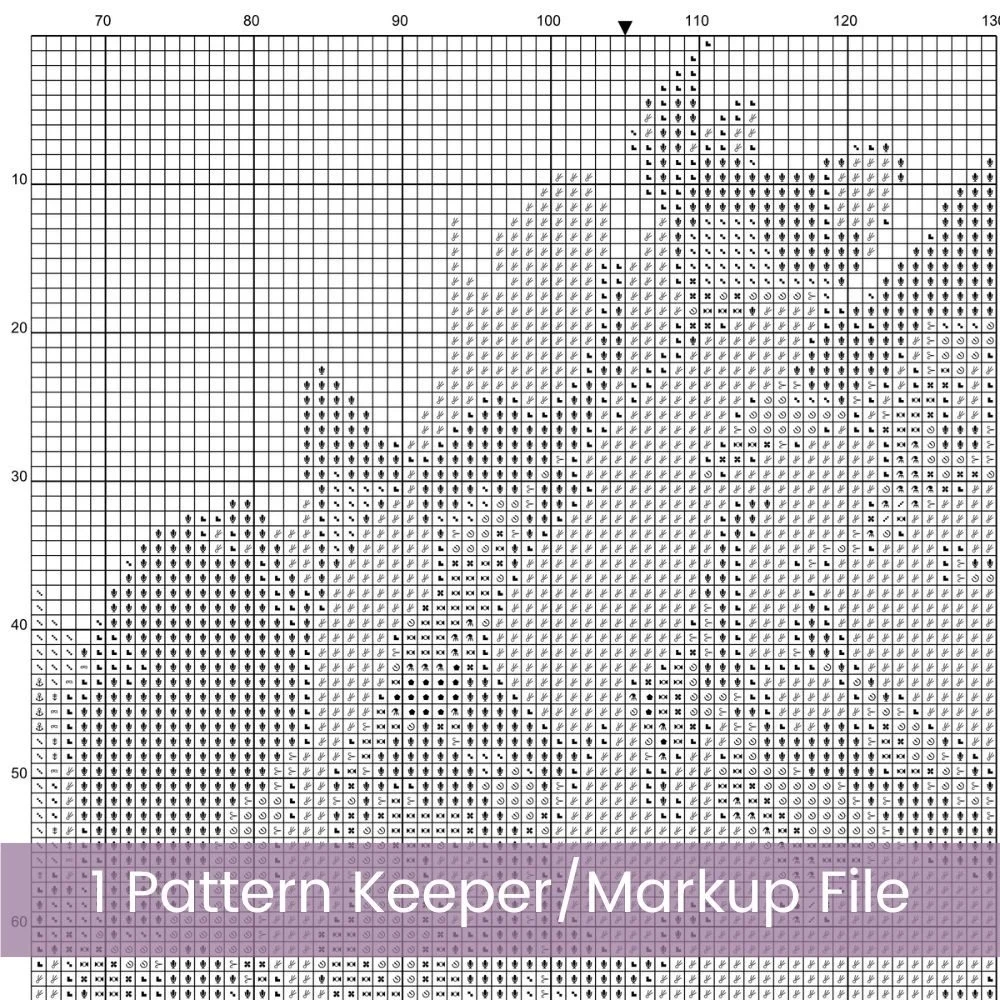 Printable 16-Count Cross Stitch Graph Paper