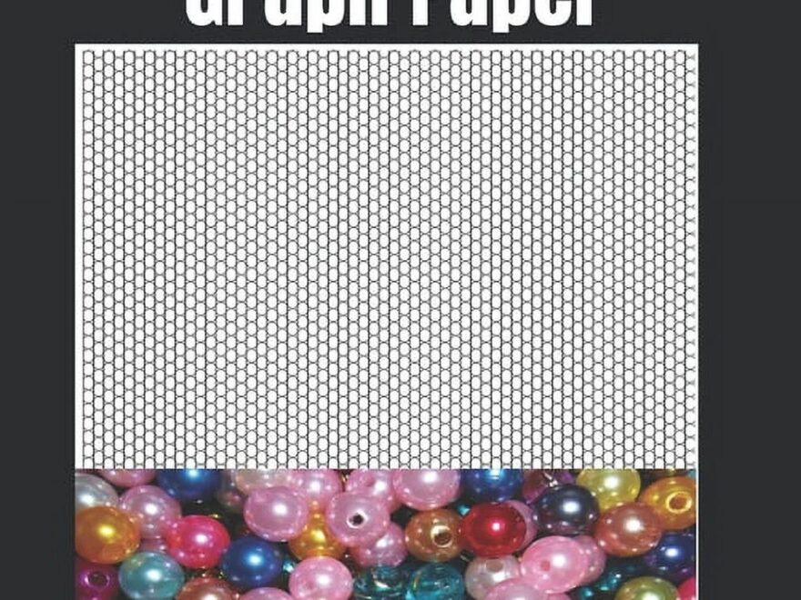 Peyote Beadwork Graph Paper This Graph Paper For Designing Your Own Unique Peyote Bead Patterns For Jewelry Paperback Walmart