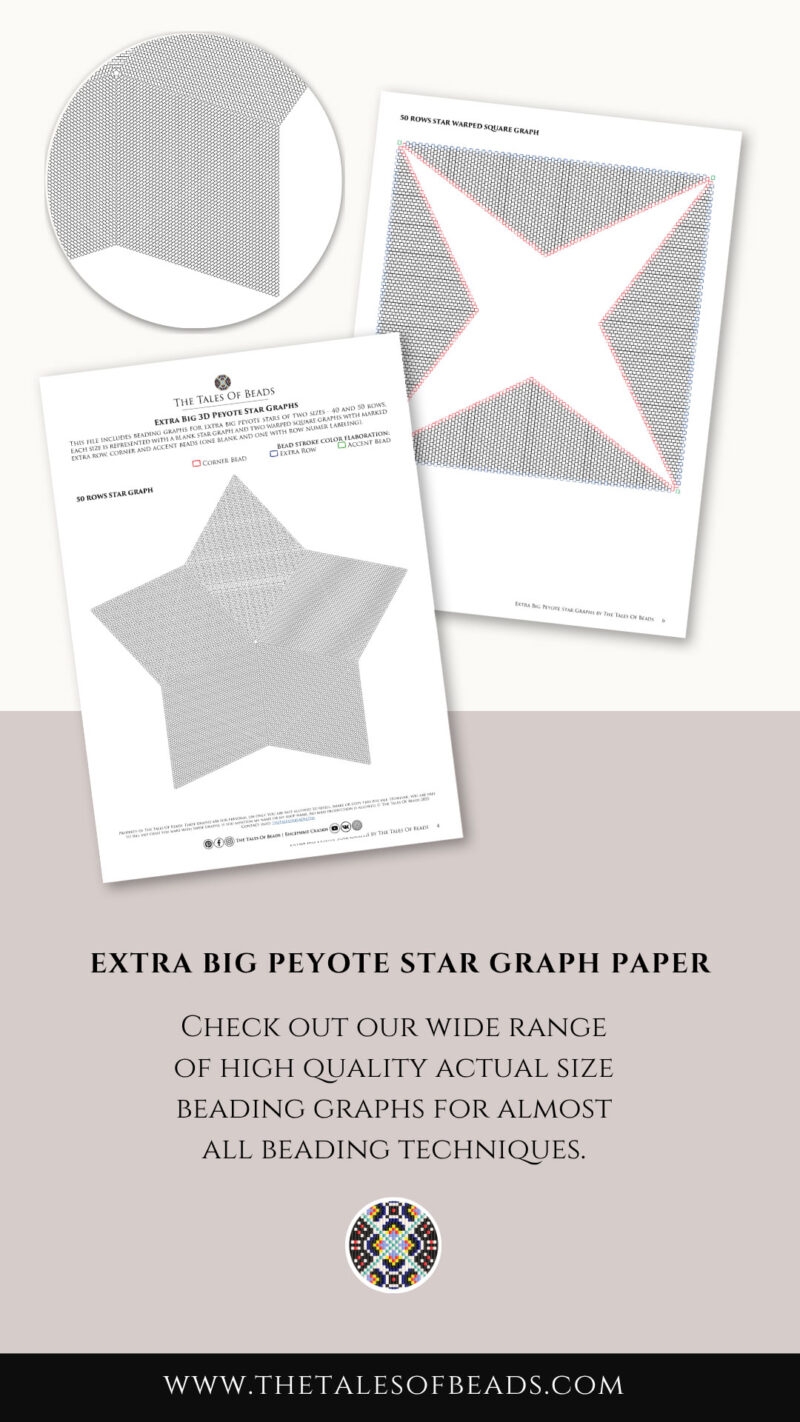 Peyote Graph Paper For Delica Beads