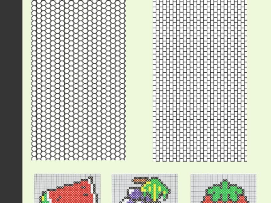 Peyote Stitch Graph Paper Peyote Stitch Beading Graph Paper To Create Your Own Beadwork Designs With Multiple Patterns For Over 300 Of Your Seed Bead Designs 3 Publishing Lola C Conners Amazon