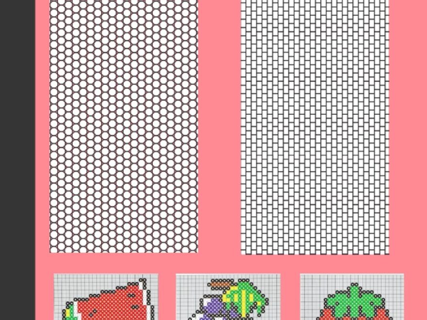 Peyote Stitch Graph Paper Peyote Stitch Beading Graph Paper To Create Your Own Beadwork Designs With Multiple Patterns For Over 300 Of Your Seed Bead Designs 4 Publishing Lola C Conners Amazon