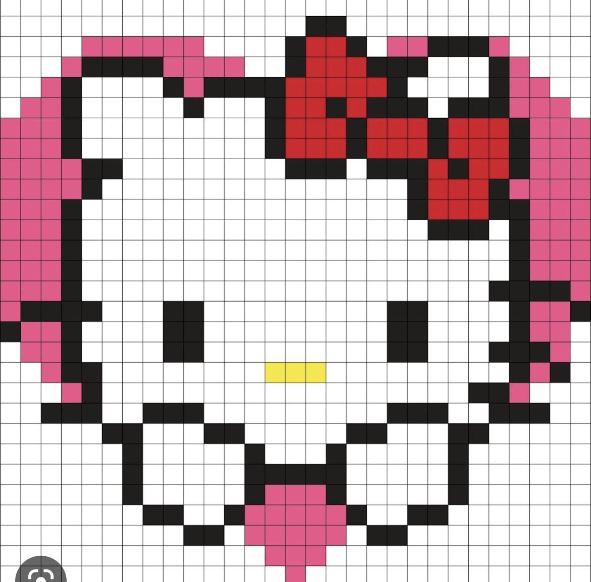Graph Paper Art Designs 25x25