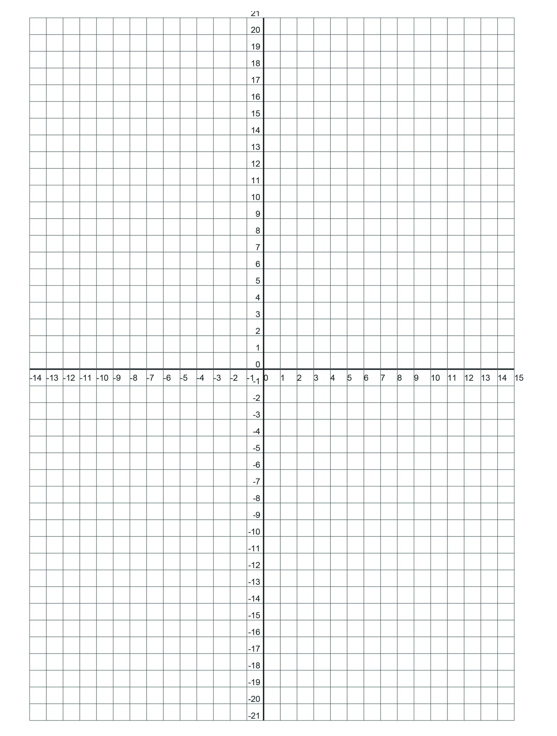 Plain Graph Paper PDF Graph Paper Page