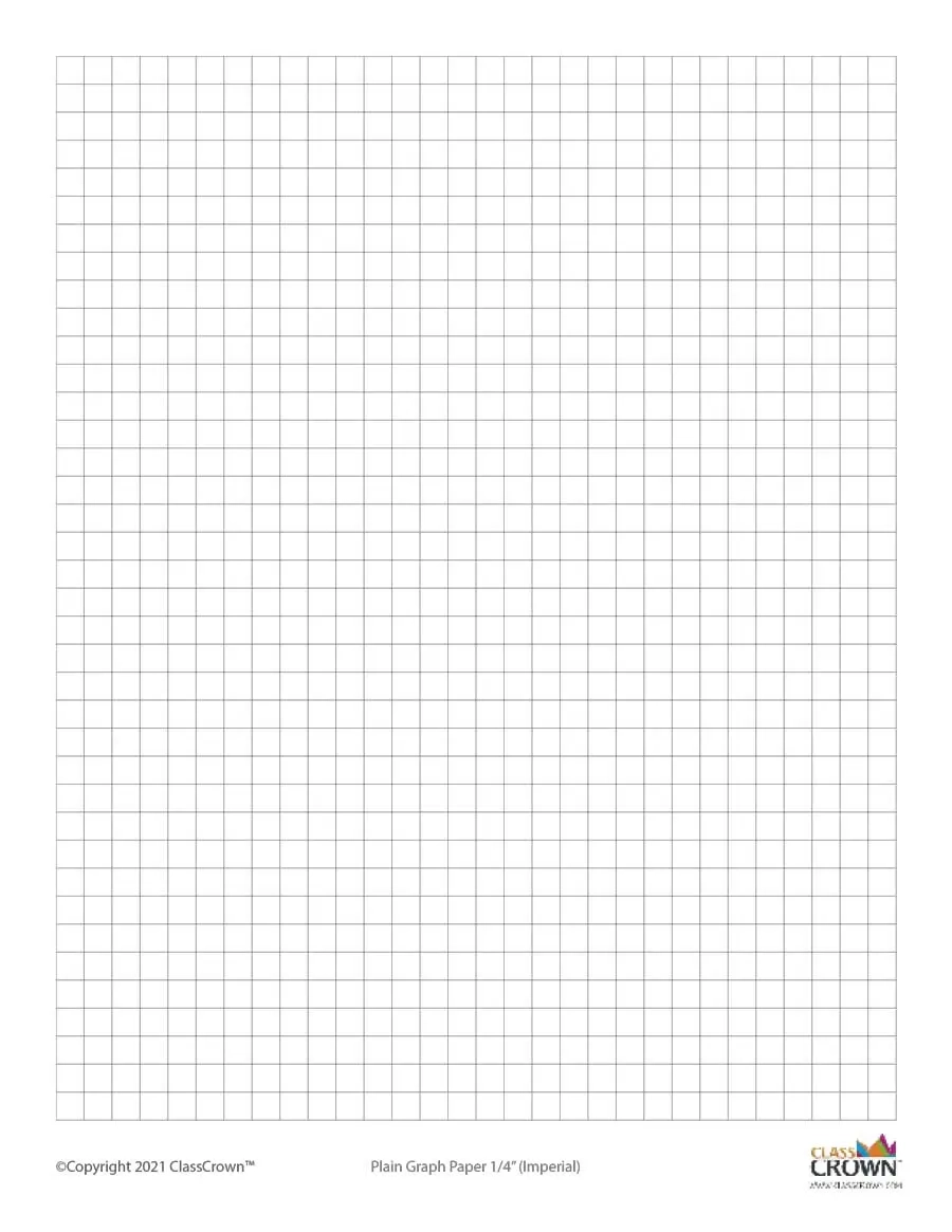 1 4 Graph Paper