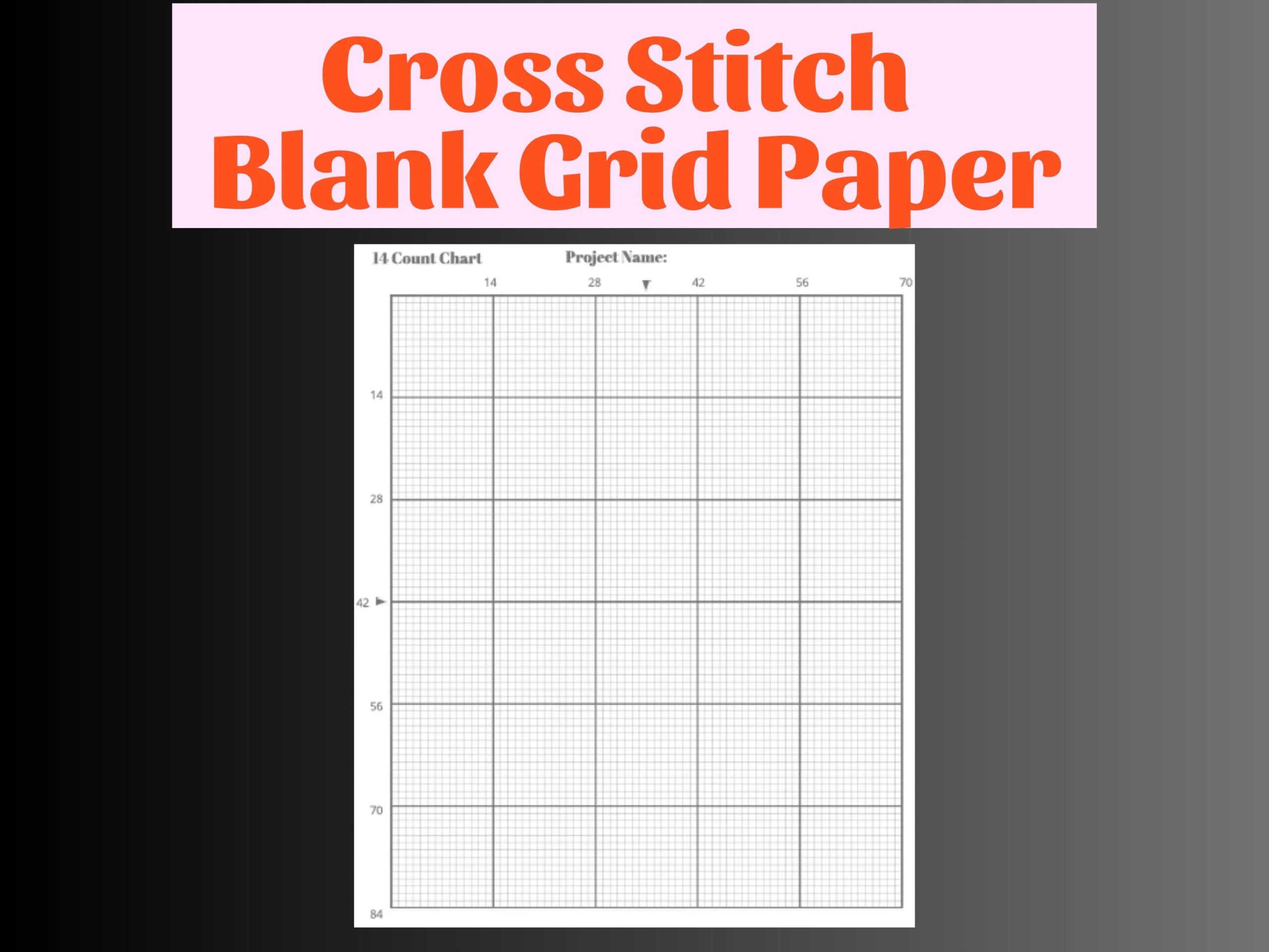 28 Count Graph Paper