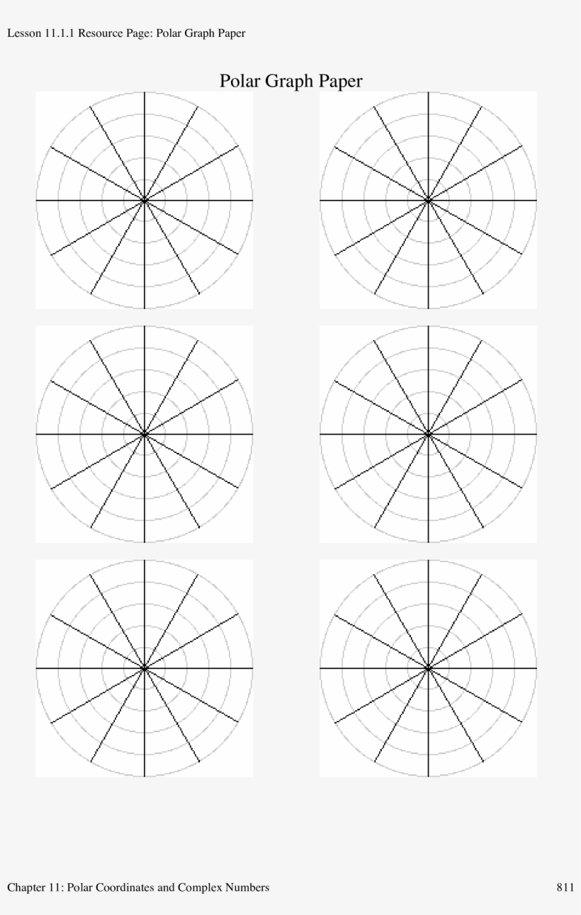 Polar Circle Graph Paper Main Image Circle Transparent PNG 2550x3300 Free Download On NicePNG