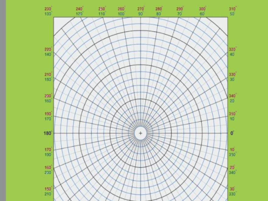 Polar Coordinate Graph Paper Blank Polar Plot Grid Drawing Paper Page 100 Size 8 5 X11 Inch Jason Robert Amazon Books