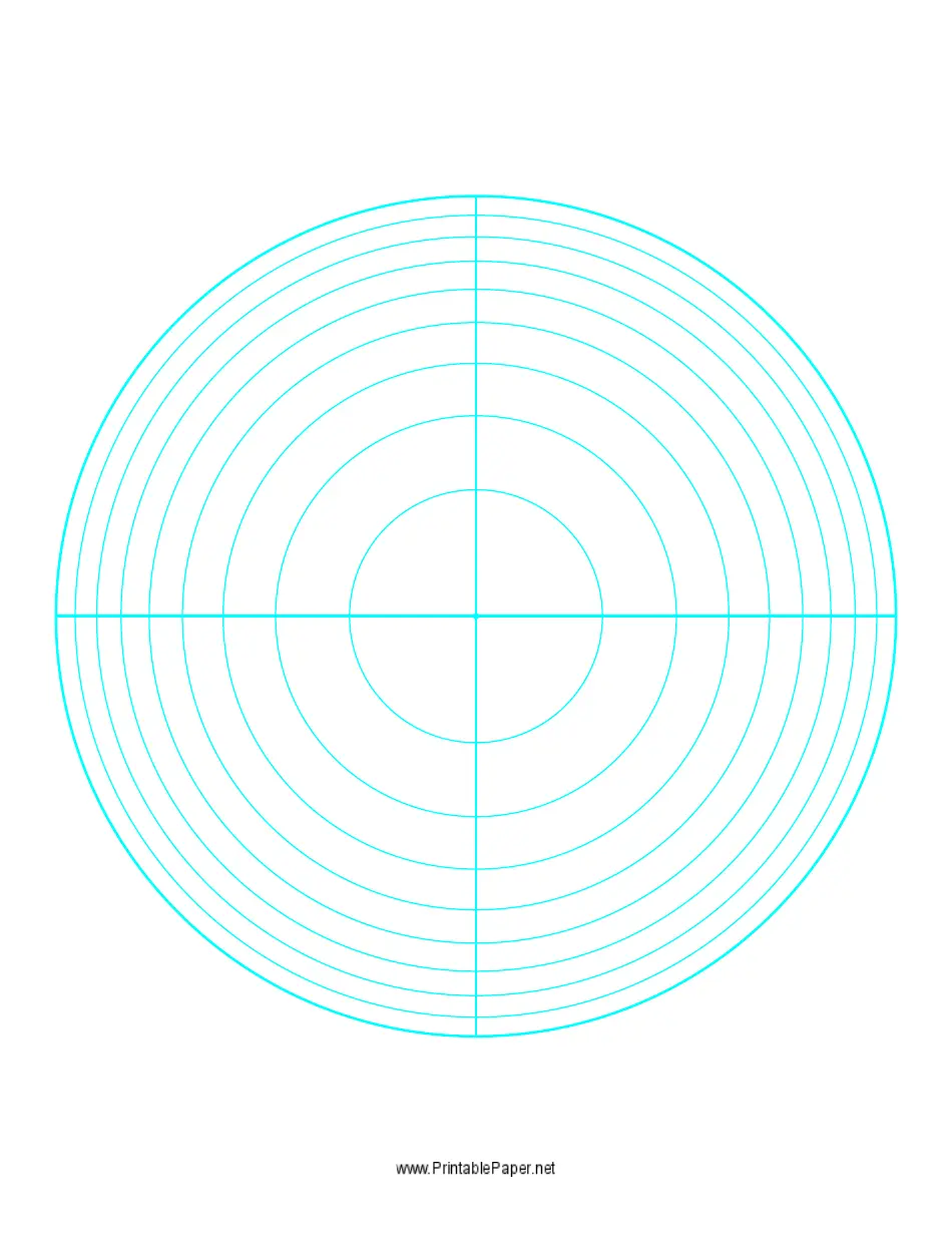 Polar Graph Paper Center Download Printable PDF Templateroller