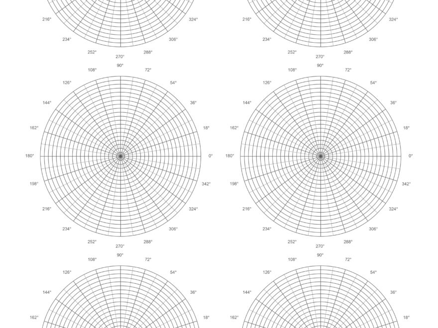 Polar Graph Paper PDF Graph Paper Page