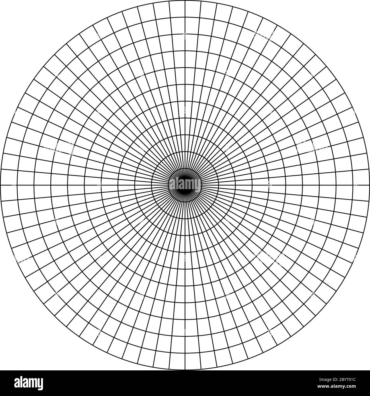Circular Graph Paper Printable