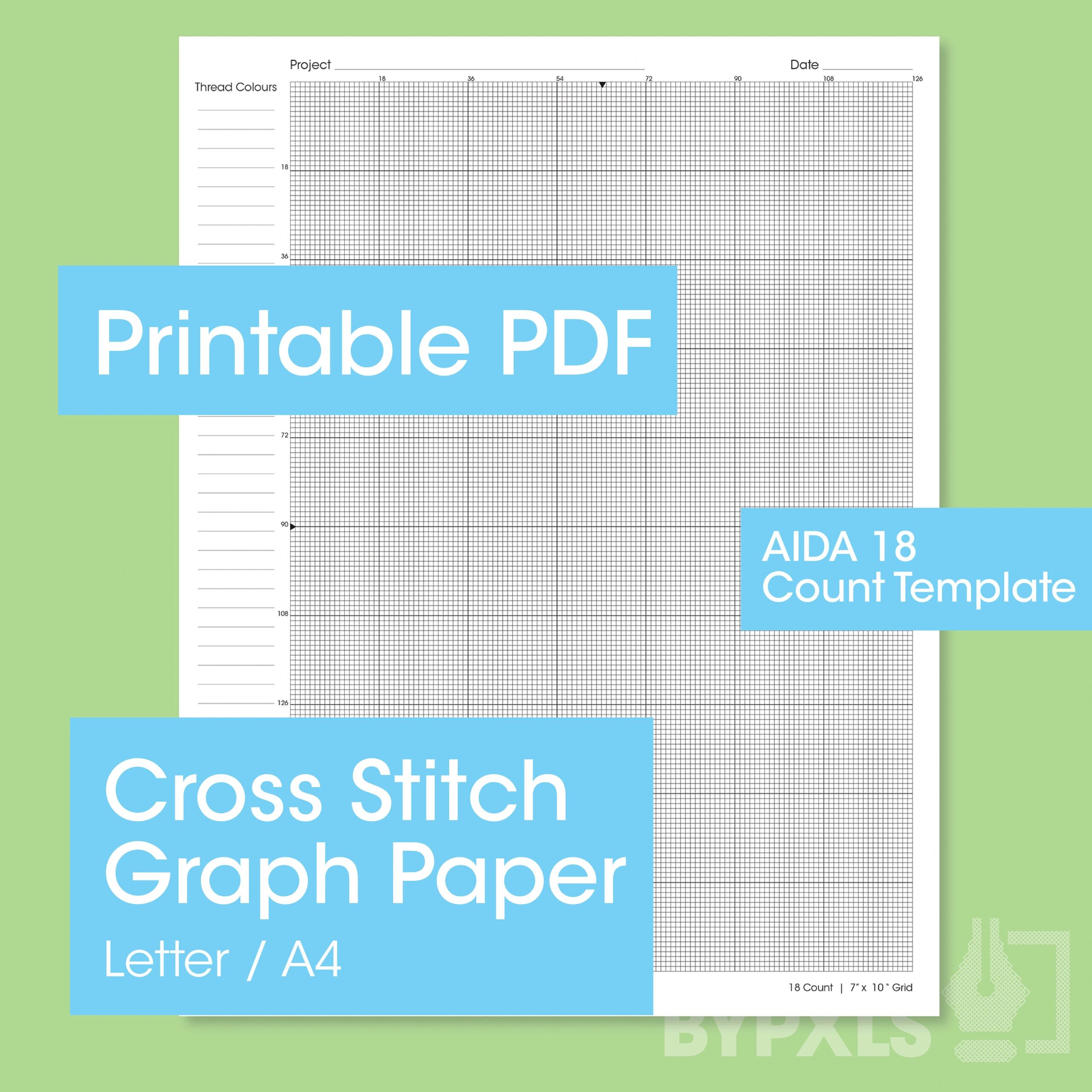 18 Count Graph Paper Full Page