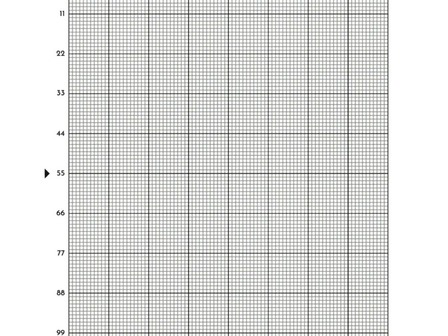 Printable Cross Stitch Graph Paper Graph Paper For Cross Stitch 10 11 14 16 18 And 22 Count Included PDF Files Cross Stitch Graph Etsy