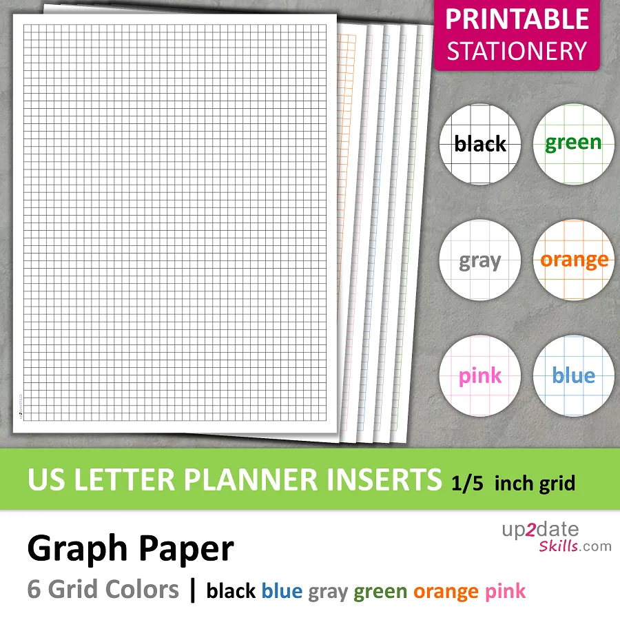 Graph Paper Printable Letter Graph Paper Printable Letter