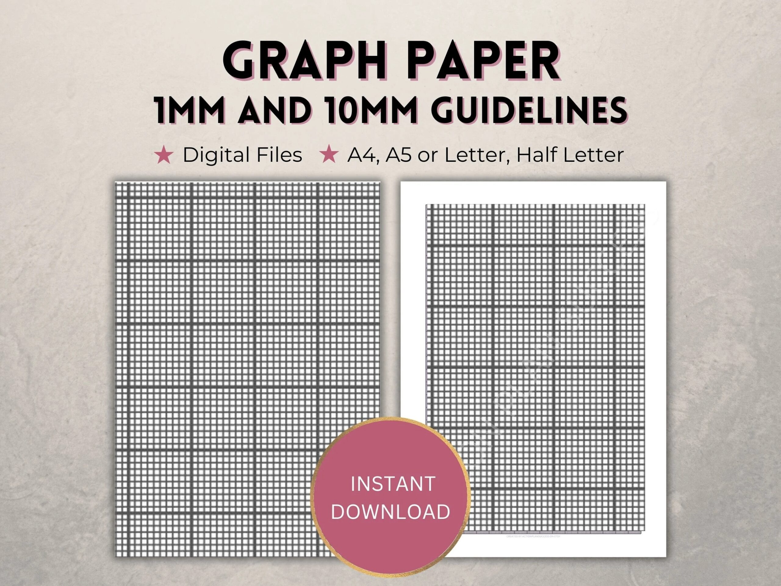 Graph Paper Pad 1mm