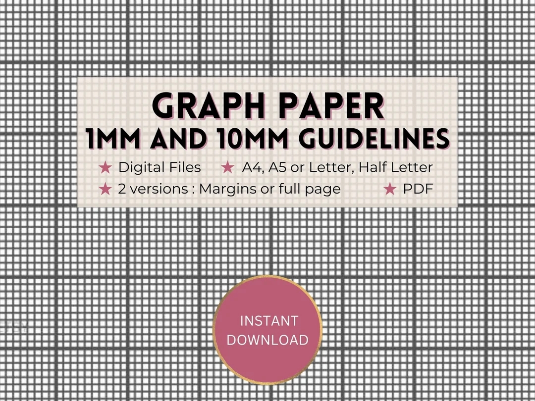 Free Graph Paper 1mm