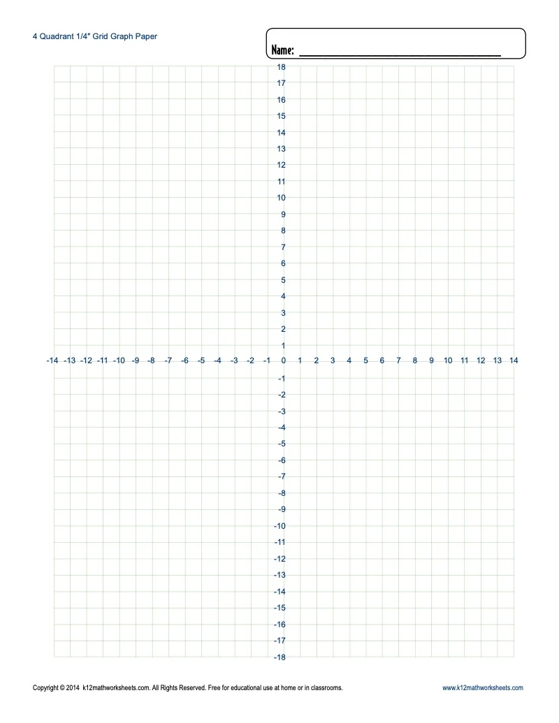 Printable Graph Paper Blank Templates
