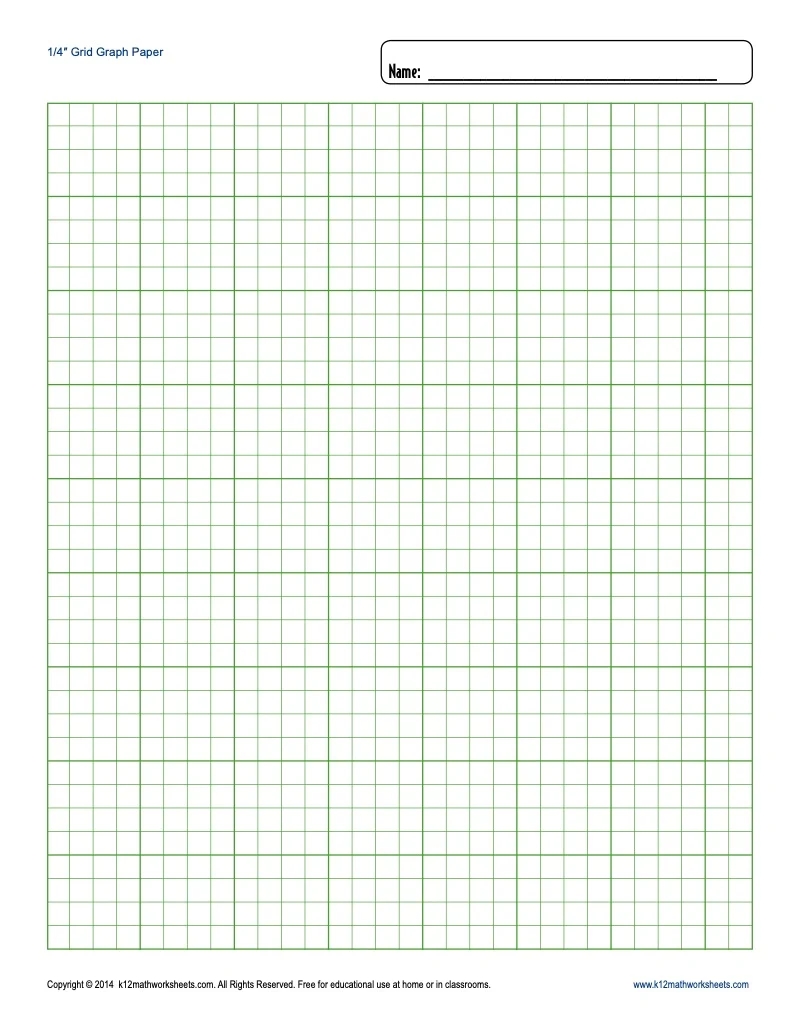 Printable Graph Paper Blank Templates