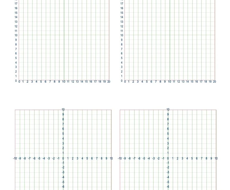 Printable Graph Paper Blank Templates