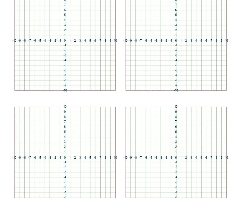 Printable Graph Paper Blank Templates