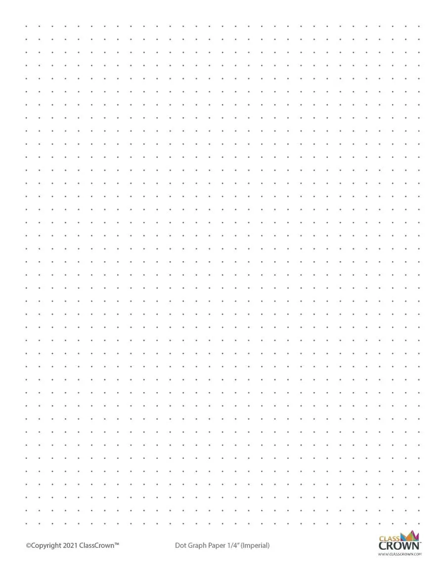 Printable Graph Paper ClassCrown