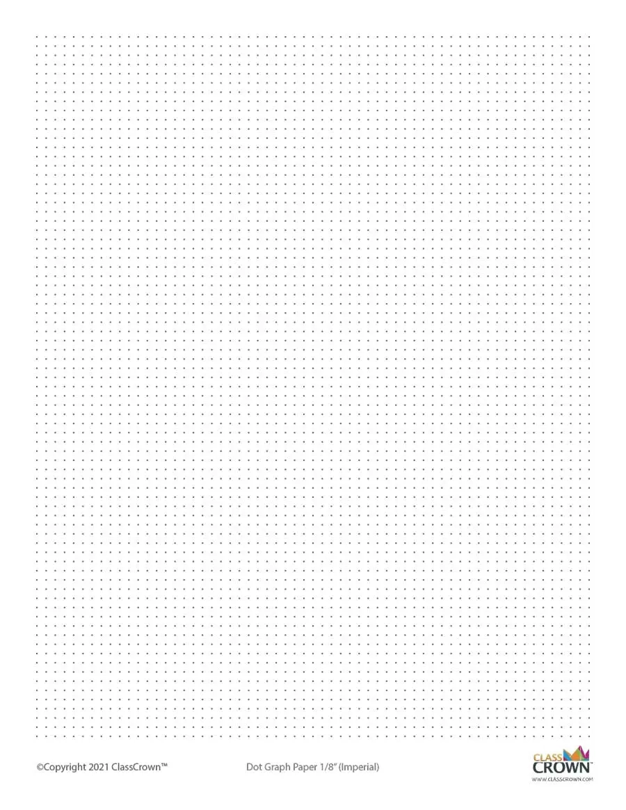 Printable Graph Paper ClassCrown