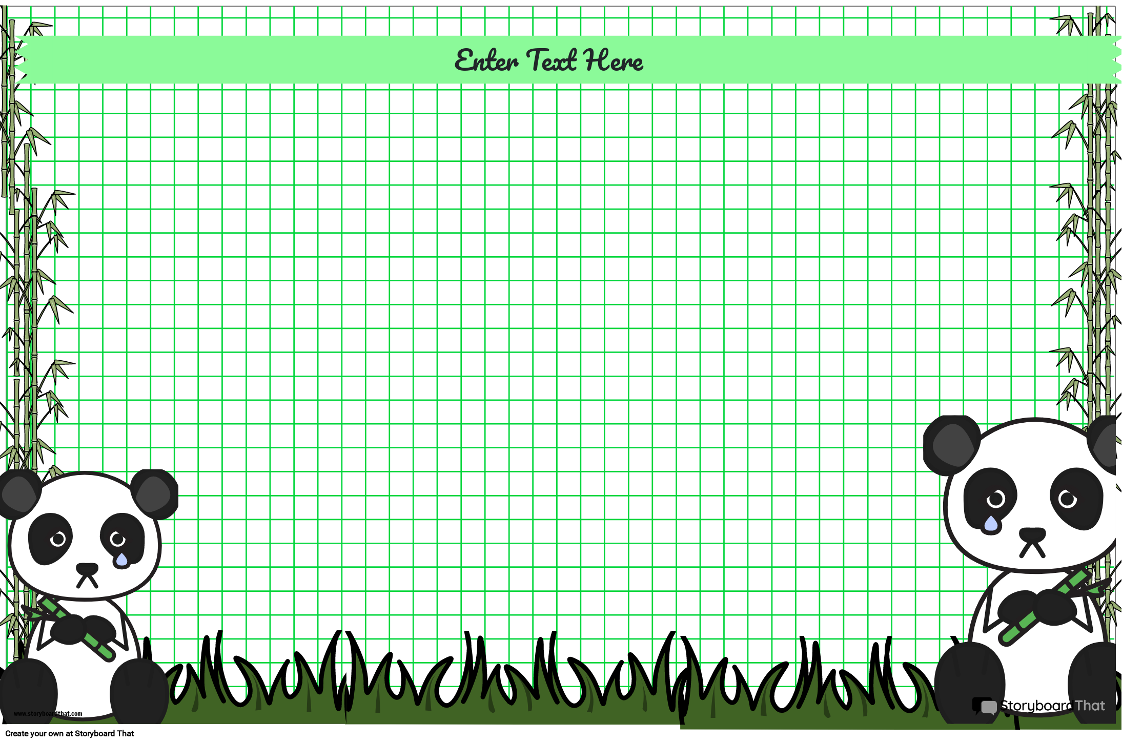 Graph Paper Template 4 Sechens