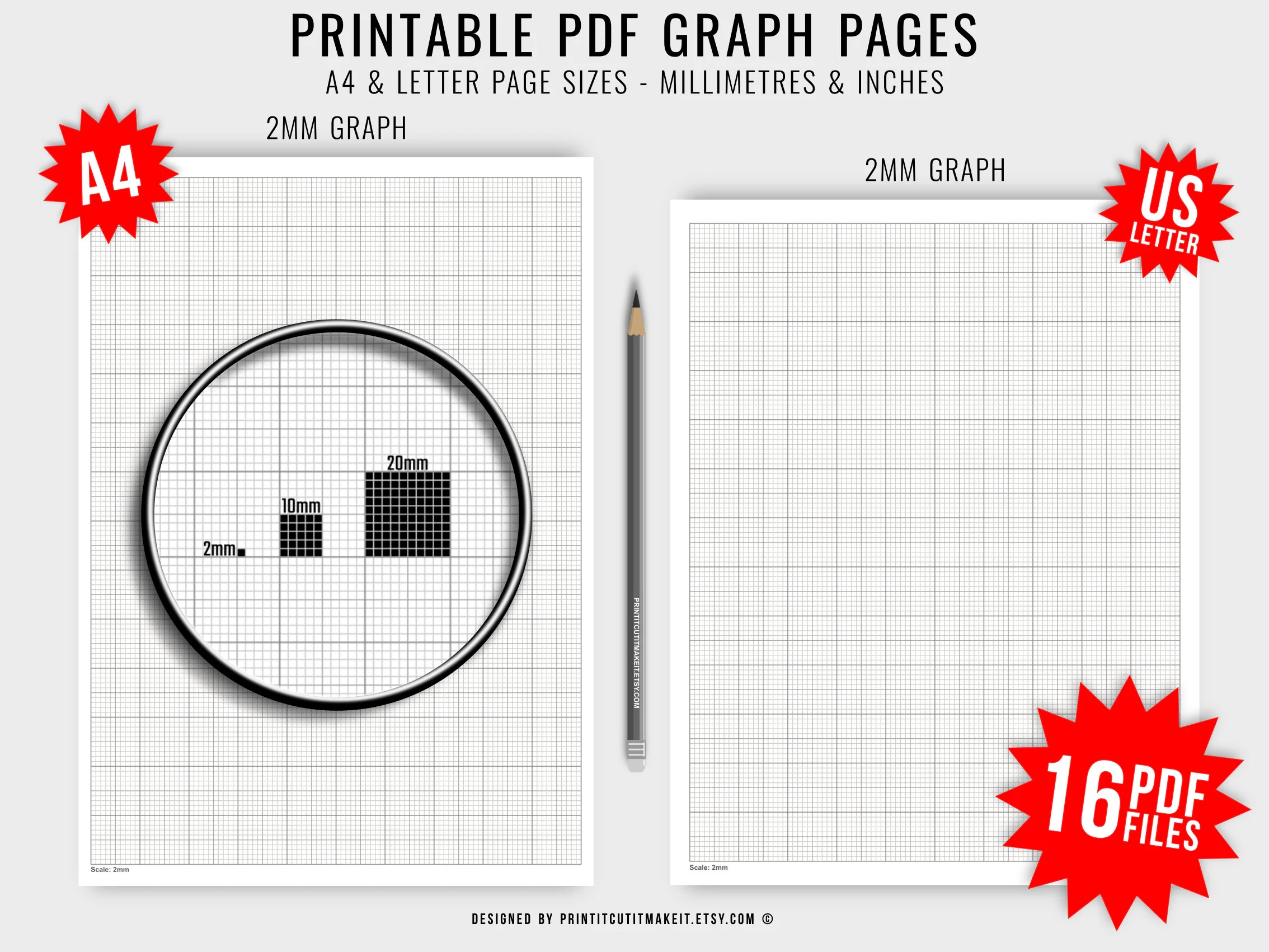 Printable Graph Paper PDF Bundle Imperial Metric A4 US Letter PDF Printable Grid Paper Templates 1 8 1 4 1 2 1 2mm 5mm 10mm 20mm Digital Etsy Printable Graph Paper PDF Bundle Imperial Metric A4 US Letter PDF Printable Grid Paper Templates 1 8 1 4 1 2 1 2mm 5mm 10mm 20mm Digital Etsy