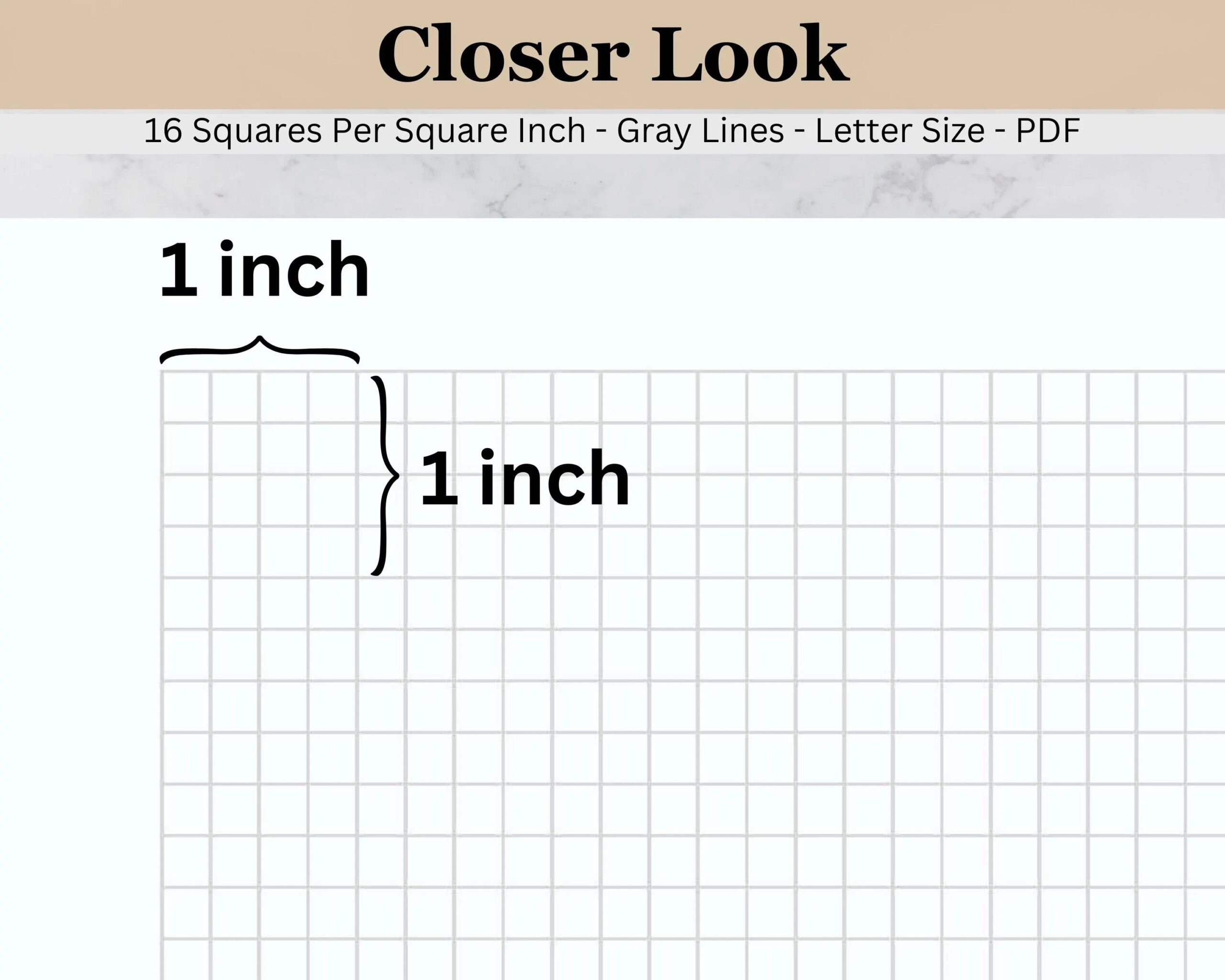 Printable Graph Template Paper Printable Graph Paper Quarter Inch 25 Inch Four Squares Per Inch 1 4 Inch Squares Drawing School Math Etsy