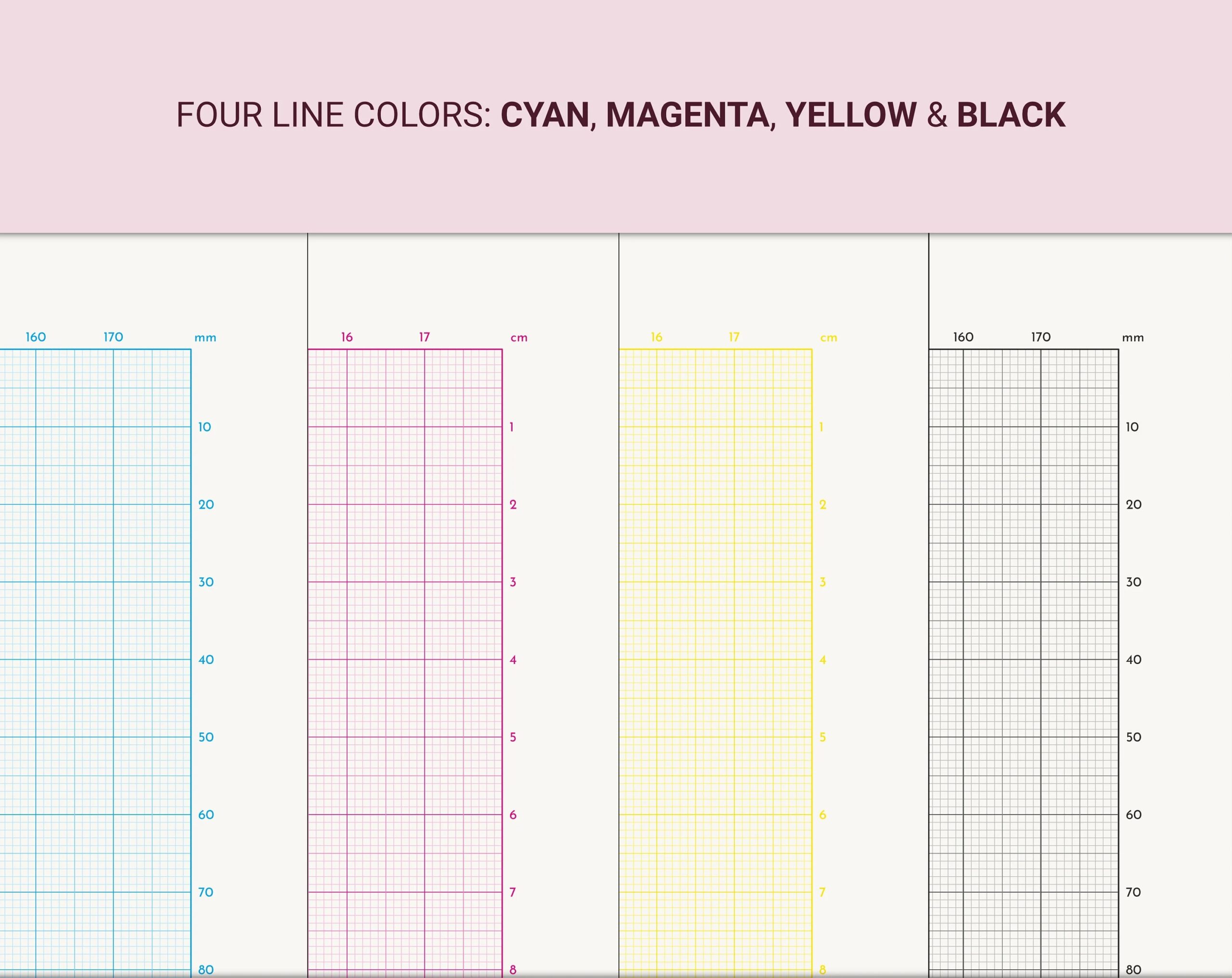 Printable Millimeter Graph Paper A4 With Margin digital Download Etsy