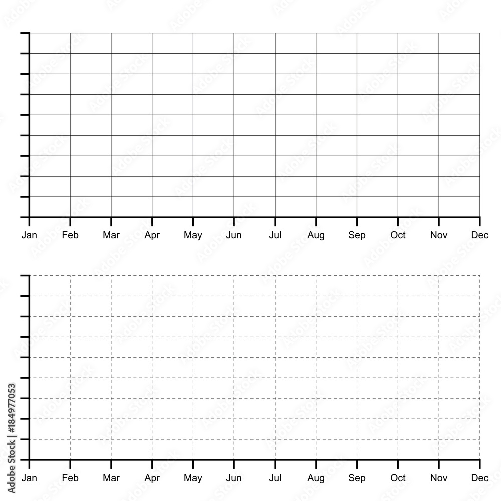 Ratings Line Graph Line Chart Graph Paper Printable Vector Illustration Stock Vector Adobe Stock